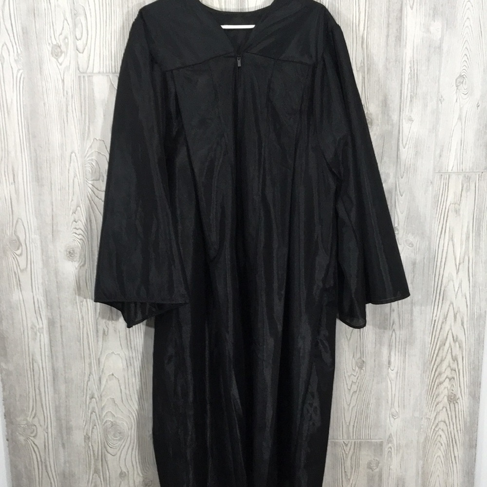 Black Graduation Gown Robe Matte 48”